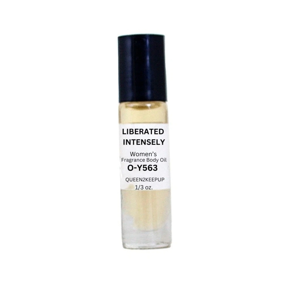 Liberated Intensely (Woman) Body Oil 10 ml Fragrance Pure Uncut 1/3 oz Roll-On